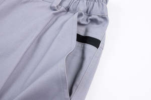 HANO 2024 Nuevos Pantalones de Lona para Mujer con Costuras Decorativas, Cintura Media Elástica, Cordones, Estilo Cargo de Pierna Recta, Ajuste Holgado - Product Image 6