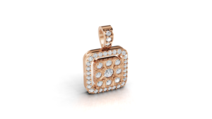 Diamant Sunburst cultivé en laboratoire Aarinya, certifié IGI, plaqué or 18 carats, taille brillant, couleur E-F, style classique, cadeau de mariage, usage quotidien - Product Image 5