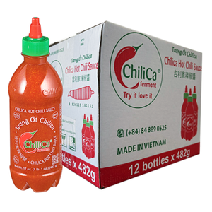 Wholesale Hot Chili <b>Sauce</b> 482g Chilica Brand Spicy Cooking Condiment Competitive Price Export - Product Image 3