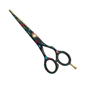 Tijeras profesionales para cortar el cabello Tijeras para el cabello Oem Impresión en color Instrumentos de belleza Tijeras para peinar el cabello y cuidado personal - Product Image 1