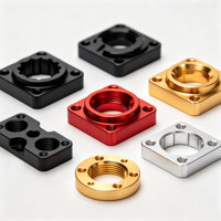 Service d'usinage CNC économique en Chine : fraisage, perçage, pièces détachées électriques en aluminium anodisé 6061/6063/7075 et acier inoxydable 2024