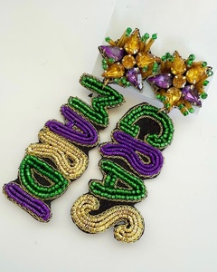 Pendientes Colgantes Ligeros Estilo Bota Vaquera con Pedrería de Colores Vibrantes para Mardi Gras, Pendientes de Vaquera para Mujeres y Niñas 2026 - Product Image 5