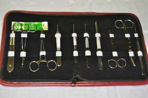 Kit Completo de Práctica de Sutura con Certificación CE para Estudiantes de Medicina Veterinaria - Set de Instrumentos de Cirugía General con Almohadilla de Piel para Práctica de Heridas de Dentavex - Product Image 5