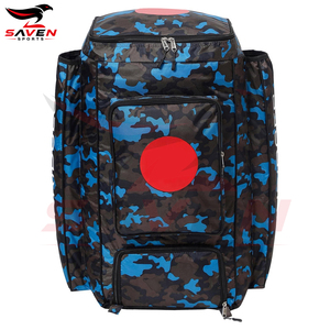 Custom Heavy Duty Wheelie Cricket Kit <b>Bag</b> Large Capacity Waterproof <b>Trolley</b> Equipment <b>Bag</b> with Shoes Pocket for Club Players - Product Image 4