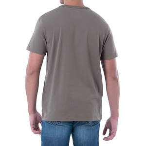 Camisetas de Manga Corta para Hombre, Cuello Redondo, Formales, de Alta Calidad, Corte Regular, Tejidas, Estampadas, 100% Algodón, Antiarrugas, Venta al Por Mayor Personalizada - Product Image 3