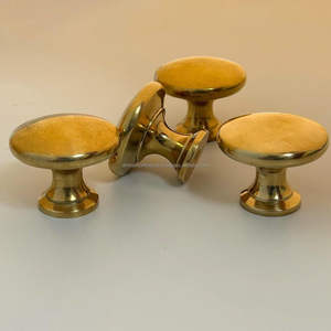 Boutons en laiton antique pour meubles de luxe, armoires, tiroirs, décoration intérieure classique, quincaillerie pour la maison - Product Image 2