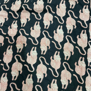 Tela de Algodón Premium, No Tejida, Orgánica, Ecológica, con Estampado Animal, Material Cambray, Suave y Transpirable para Niños, Cortinas, Bolsos y Confección de Vestidos - Product Image 2