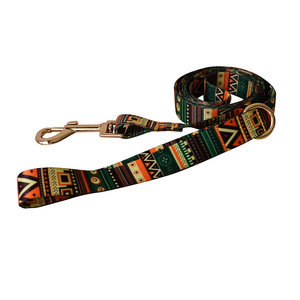 Imra Impex Wholesale Luxury Designer Microfiber Dog Collar Gold Buckle <b>Hardware</b> Personalized Sublimation Heavy Duty All Seasons - Product Image 4