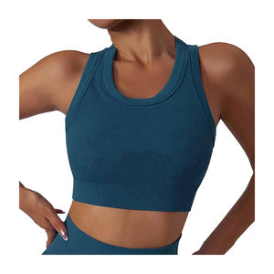 Conjunto Deportivo de Yoga para Mujer, Sujetador Deportivo y Pantalones Cortos, Ropa Deportiva Básica, Transpirable - Product Image 5
