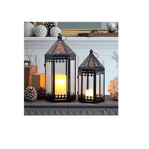 Hermoso Portavelas Dorado con Diseño Vintage, Hermoso Portavelas de Pared para Decoración de Hogar, Bodas, Fiestas y Eventos - Product Image 3