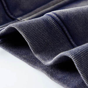 Sweat-shirt à capuche zippé pour homme, couleur unie, en coton French Terry, coupe oversize, décontracté, tricoté, respirant, avec logo frontal, idéal pour l'automne - Product Image 6