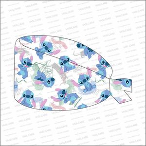 Casquette d'infirmière imprimée, bonnet de soins infirmiers à nouer, coiffe médicale pour infirmières et professionnels de la santé par Vaslcare - Product Image 3