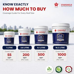 Roof Cooling Waterproof Coating for Metal Roof Concrete Roof and Industrial Buildings - Product Image 5