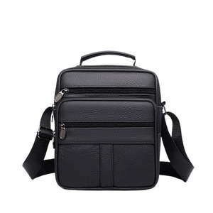 Maletín de Cuero Profesional para Reuniones de Negocios y Uso Diario en la Oficina, Bolso Bandolera de Cuero Resistente - Product Image 1