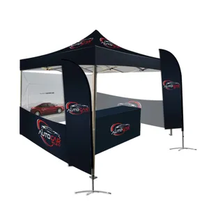 Tente à baldaquin Offre Spéciale 10x10 impression personnalisée tente personnalisée 10ft x 10ft tente promotionnelle pour salon professionnel