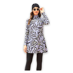 Ensemble de vêtements de sport modestes pour femmes musulmanes, jogging, course à pied, léger, manches longues, polyester/coton, survêtements, séchage rapide, respirant - Product Image 5