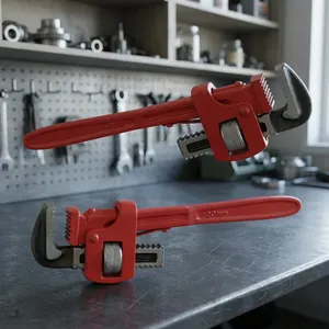 Llave Stillson de Acero al Carbono de Alta Calidad, Herramienta Manual para Trabajos Industriales y Personales - Product Image 4