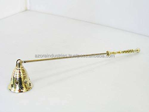 Snuffer ทองเหลือง snuffer ผู้ผลิตในบ้านงานแต่งงานเทียนเปลวไฟด้ามยาวจับเทียนอินเดีย azora Industries - Product Image 5