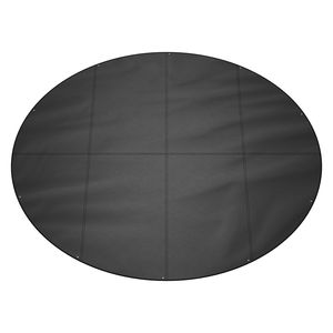 Copertura Solare Rotonda in PVC da 4,5 m per Piscine Fuori Terra, Copertura di Sicurezza Invernale con Design a Coulisse, Tessuto Oxford 420D, Materiale PC - Product Image 1