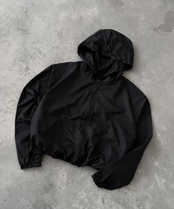 Veste coupe-vent à capuche zippée intégrale pour homme, légère, résistante à l'eau, pour sports de plein air, veste décontractée en nylon - Product Image 1
