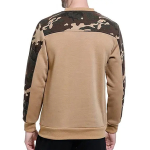Sudadera de Camuflaje para Hombre, Cuello Redondo, Corte Regular, Tejido de Poliéster y Algodón, Estilo Casual para Otoño - Product Image 4