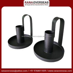 Chandelier classique en métal avec base de bougie et poignée, parfait pour la fête, le mariage et la décoration intérieure, nouvel arrivage - Product Image 6