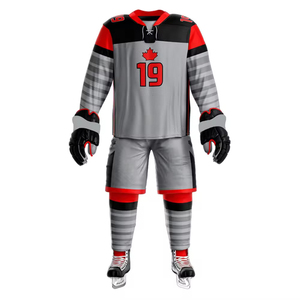 Meilleure vente : Uniformes de hockey sur glace pour hommes, design personnalisé, dernière collection, fabriqués à la main au Pakistan, uniformes de hockey sur glace pas chers, services OEM ODM - Product Image 2