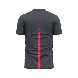 Camiseta Deportiva Unisex OEM de Spandex/Poliéster, Sin Costuras, Color Degradado, Absorbe el Sudor, Secado Rápido, Transpirable, Elástica en Cuatro Direcciones - Product Image 6