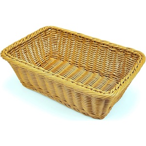 Simple Style Handwoven Wicker Basket Suitable for Bread Fruit Storage <b>Breakfast</b> Table Organizer At Wholesale Price - Product Image 5