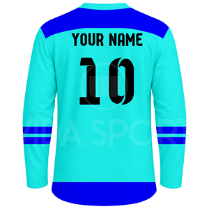 Custom Sublimated Ice Hockey Uniform Hockey Jersey Pants Set Breathable Eco-Friendly Quick Dry 100% Polyester Team Apparel OEM - Product Image 3