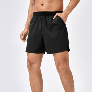 Pantalones Cortos Deportivos Casuales con Cintura Elástica, Transpirables, de Nailon de Secado Rápido, Ajuste Holgado para Correr - Product Image 3