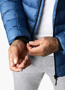 Padded <b>Bubble</b> <b>Coat</b> Puffer Jacket Shiny Men's Winter Jacket Casual Woven Winter Clothes for Men Jacket - Product Image 3