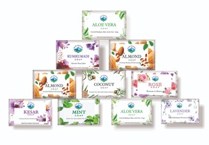 Jabón de Glicerina Herbal BLUE MOUNTAIN, Barra de 100 g, Hidratante para Rostro y Cuerpo, Todo Tipo de Piel, OEM, Formas Personalizables - Product Image 1