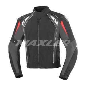 Chaqueta de Motociclismo Larga para Hombre, Resistente a la Abrasión, Protección de Nivel 1 y 2 CE, Fabricante OEM, Proveedor al por Mayor - Product Image 1