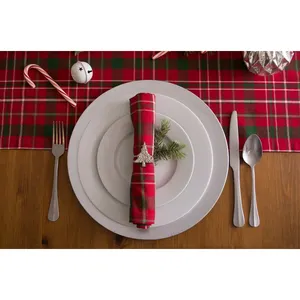 Elegant <b>Christmas</b> <b>Tree</b> Rhinestone Aluminum Napkin Ring American Style Design for Holiday <b>Table</b> Decor Glam Silver Tone Finish - Product Image 4