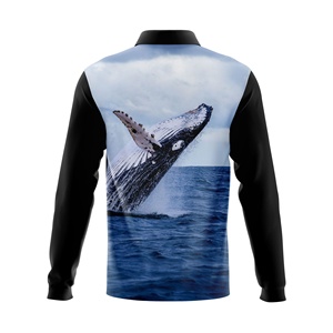 T-shirt de pêche à manches longues, tenue unisexe, rembourré, de haute qualité, vente en gros, à la mode, - Product Image 6