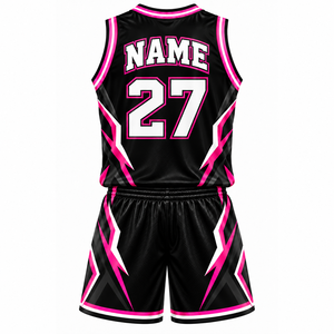 Ensemble d'uniformes de basketball personnalisés, maillot et short sur mesure, uniforme d'équipe en gros - Product Image 2