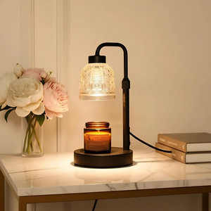 Industrial Metal Candle Warmer Lamp <b>Electric</b> <b>Wax</b> <b>Melter</b> Home Decor - Product Image 1