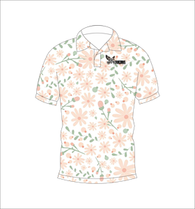 เสื้อโปโลลายพิมพ์พฤกษศาสตร์ เสื้อกอล์ฟสั่งทำพิเศษ แขนสั้น น้ำหนักเบา สวมใส่สบาย เหมาะสำหรับทีม ชุดกีฬา - Product Image 2