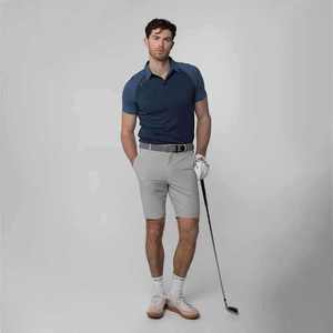 Shorts en jean pour homme, de qualité supérieure, personnalisables, confortables, multi-poches. - Product Image 4