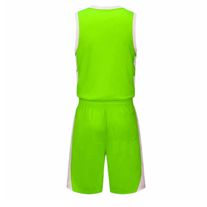 ชุดยูนิฟอร์มบาสเก็ตบอลแบบกำหนดเองพร้อมโลโก้ ชื่อ และหมายเลข สำหรับกิจกรรมกีฬาประเภททีม ลีก และการแข่งขัน - Product Image 3