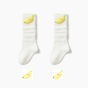 Wholesale Casual Crew Knitted Spring <b>Long</b> Infant <b>Socks</b> Cartoon 3D Breathable Anti-Slip Summer <b>Socks</b> Candy Color Casual - Product Image 5