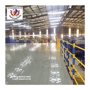 Mezzanine <b>Racking</b> <b>System</b> Multi Tier Steel Platform Designed to Expand Usable Warehouse Space Suitable for Industrial <b>Storage</b> - Product Image 5