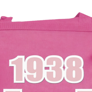 Sac fourre-tout The Links avec nom et date de fondation, rose, personnalisé, brodé, sac de shopping, sac cadeau, vente en gros - Product Image 2