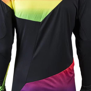 เสื้อเจอร์ซีย์โมโตครอสแบบสั่งทำพิเศษ แขนยาว ระบายอากาศได้ดี สำหรับเสื้อผ้า Fox แบบซับลิเมชั่น ไซส์ใหญ่ สำหรับฤดูร้อน ขายส่ง - Product Image 3