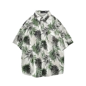 Camisas de playa sublimadas para hombre, 100% poliéster, estampadas, de manga corta, con botones, para vacaciones de verano y ropa de calle. - Product Image 4