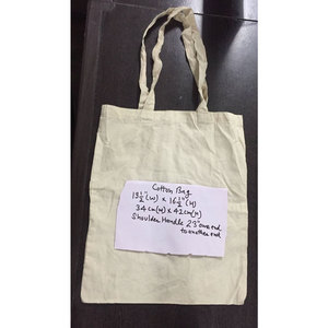 Recyclable Promotional Plain Tote <b>Bag</b> Reusable Cotton Grocery Shopping <b>Bag</b> Eco Friendly Canvas Carry <b>Bag</b> for Daily Shopping Reta - Product Image 3