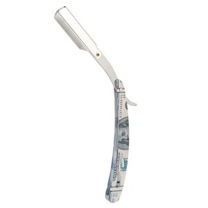 Professional Straight Razor Holder Stainless Steel <b>Men</b> Folding Manual Shaver (Without Blade) - Product Image 1