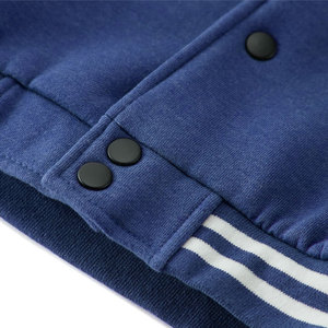Warm Padded Winter <b>Jacket</b> With Classic Sleeve Design <b>Men</b> Letterman <b>Jacket</b> For Outdoor Activities - Product Image 5