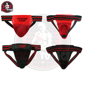 Protège-guêtres de boxe en cuir PU durable avec soutien de taille réglable, personnalisable pour l'entraînement et la compétition - Product Image 5